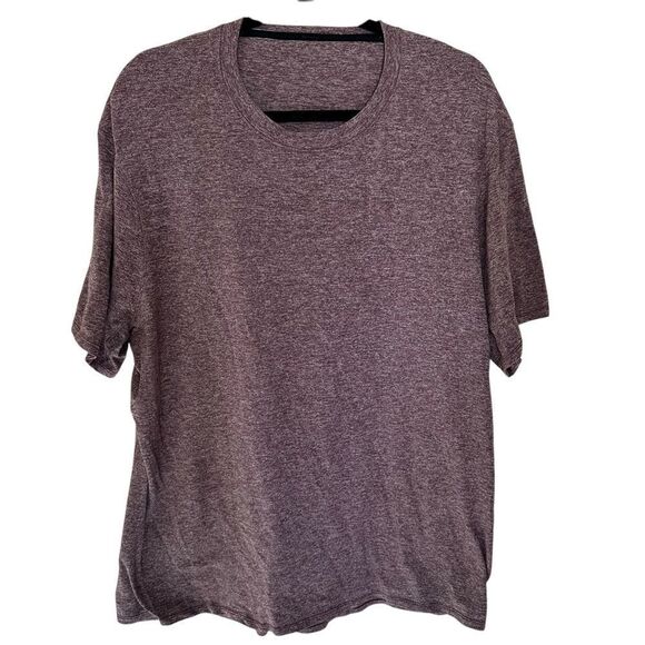 lululemon athletica Other - Lululemon Men’s heathered burgundy short sleeve Tee size XL